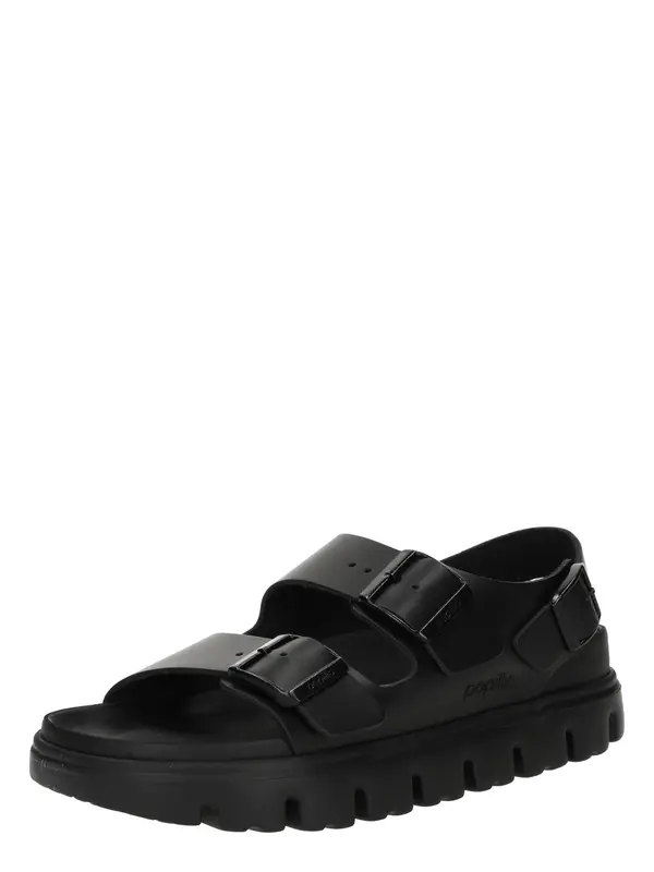 BIRKENSTOCK BIRKENSTOCK Nizki natikači  črna