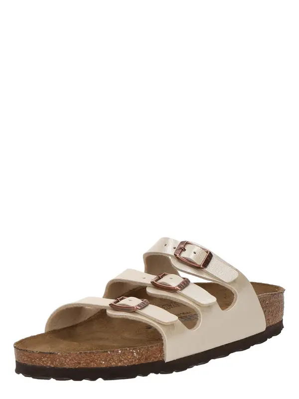 BIRKENSTOCK BIRKENSTOCK Nizki natikači 'Florida'  bež