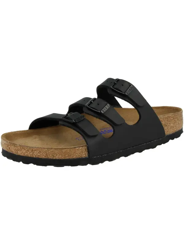 BIRKENSTOCK BIRKENSTOCK Nizki natikači 'Florida'  črna