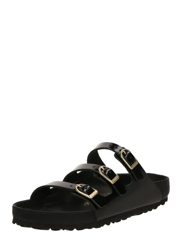 BIRKENSTOCK BIRKENSTOCK Nizki natikači 'Florida'  črna