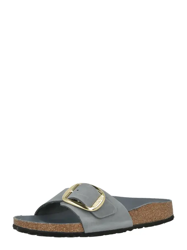 BIRKENSTOCK BIRKENSTOCK Nizki natikači 'Madrid'  bazaltno siva