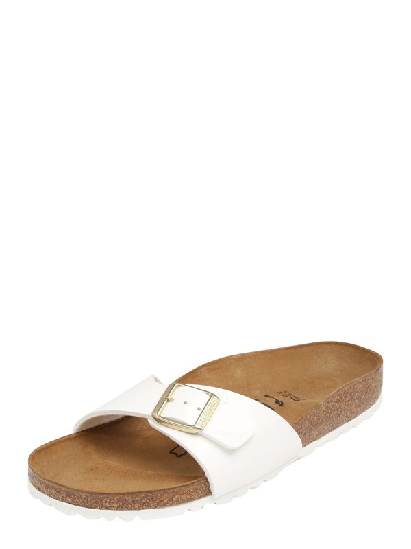 BIRKENSTOCK BIRKENSTOCK Nizki natikači 'Madrid'  bela