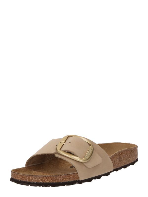 BIRKENSTOCK BIRKENSTOCK Nizki natikači 'Madrid Big Buckle'  bež