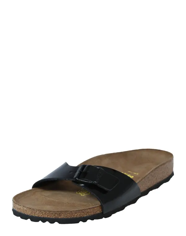 BIRKENSTOCK BIRKENSTOCK Nizki natikači 'Madrid'  črna