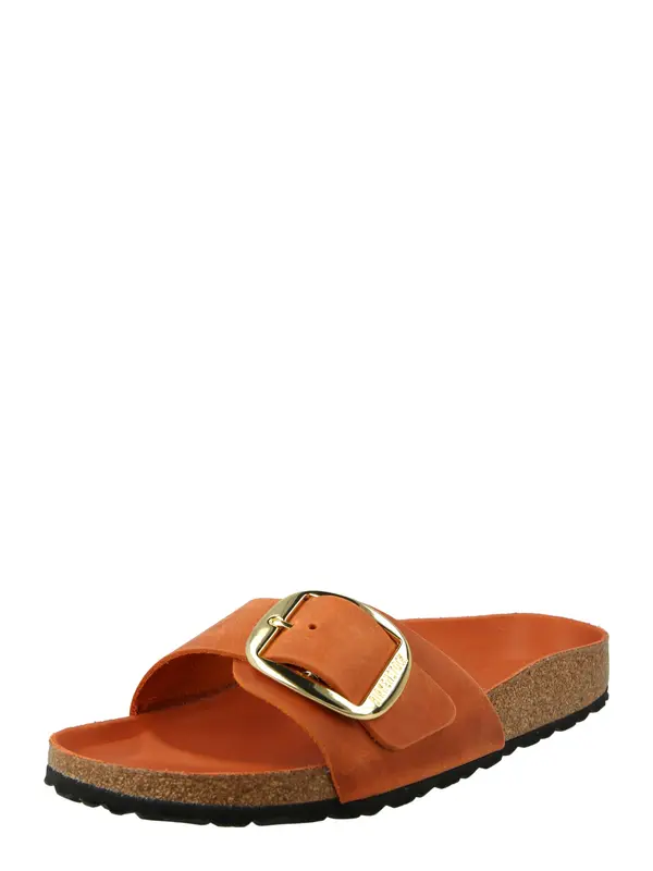 BIRKENSTOCK BIRKENSTOCK Nizki natikači 'Madrid'  temno oranžna