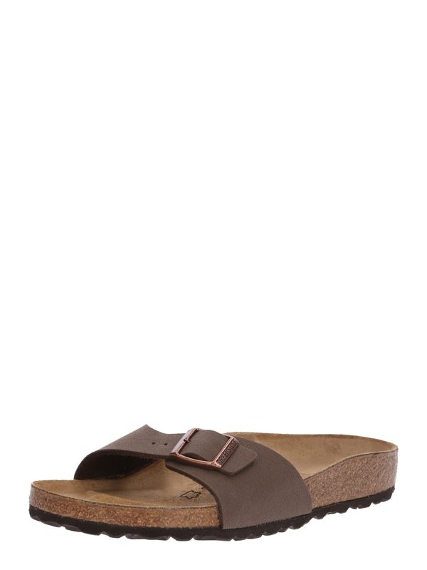 BIRKENSTOCK BIRKENSTOCK Nizki natikači 'Madrid'  temno rjava