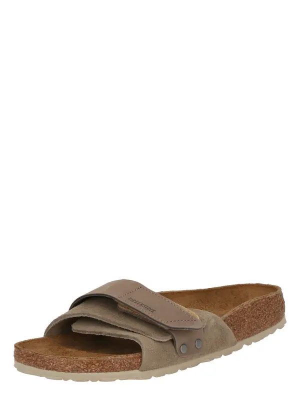 BIRKENSTOCK BIRKENSTOCK Nizki natikači 'Oita'  temno siva