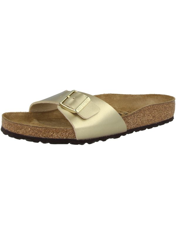 BIRKENSTOCK BIRKENSTOCK Nizki natikači  rjava / zlata