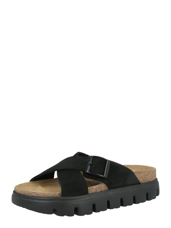 BIRKENSTOCK BIRKENSTOCK Nizki natikači 'Siena'  črna