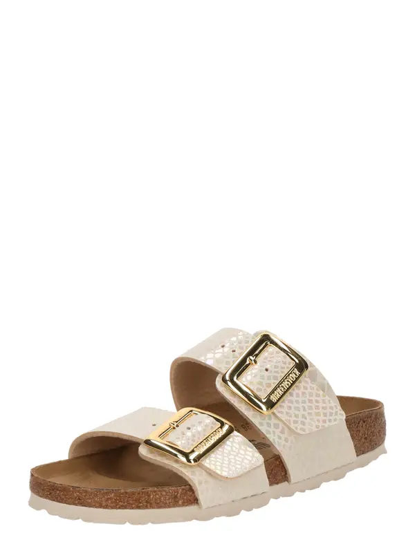 BIRKENSTOCK BIRKENSTOCK Nizki natikači 'Sydney'  kremna