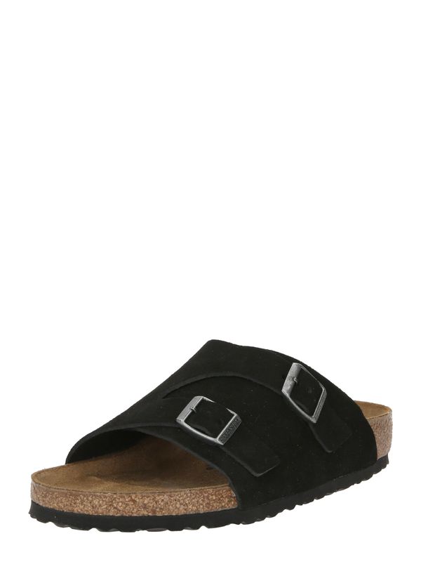 BIRKENSTOCK BIRKENSTOCK Nizki natikači 'Zürich'  črna