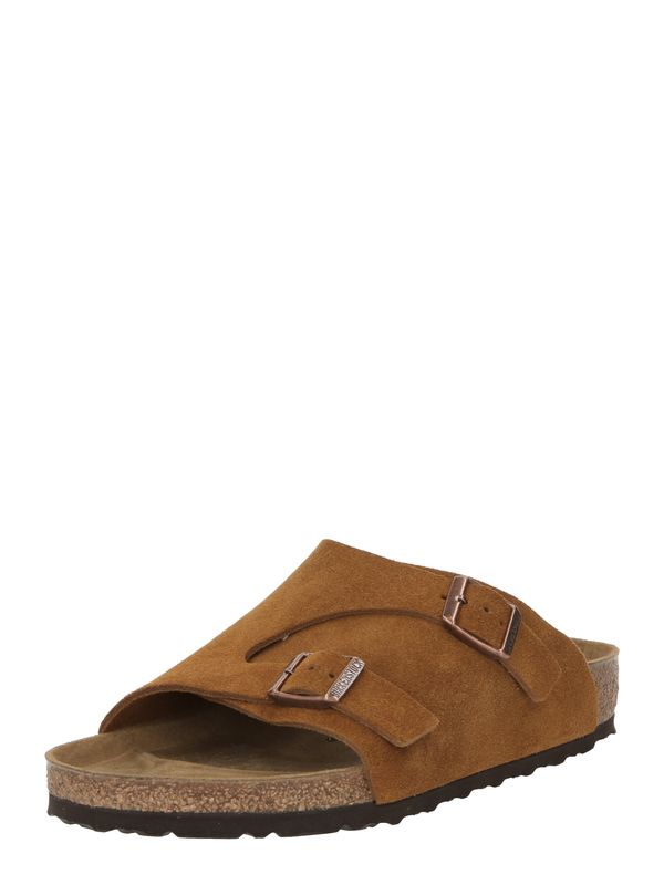 BIRKENSTOCK BIRKENSTOCK Nizki natikači 'Zürich'  konjak