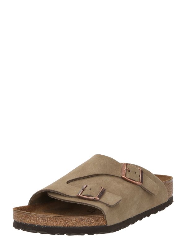 BIRKENSTOCK BIRKENSTOCK Nizki natikači 'Zürich'  rjava