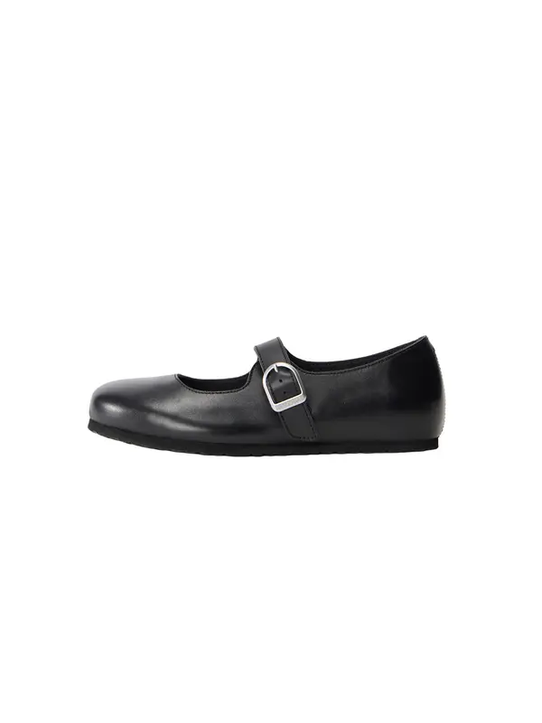 BIRKENSTOCK BIRKENSTOCK Odprte balerinke 'Santa Clarita LENA'  črna