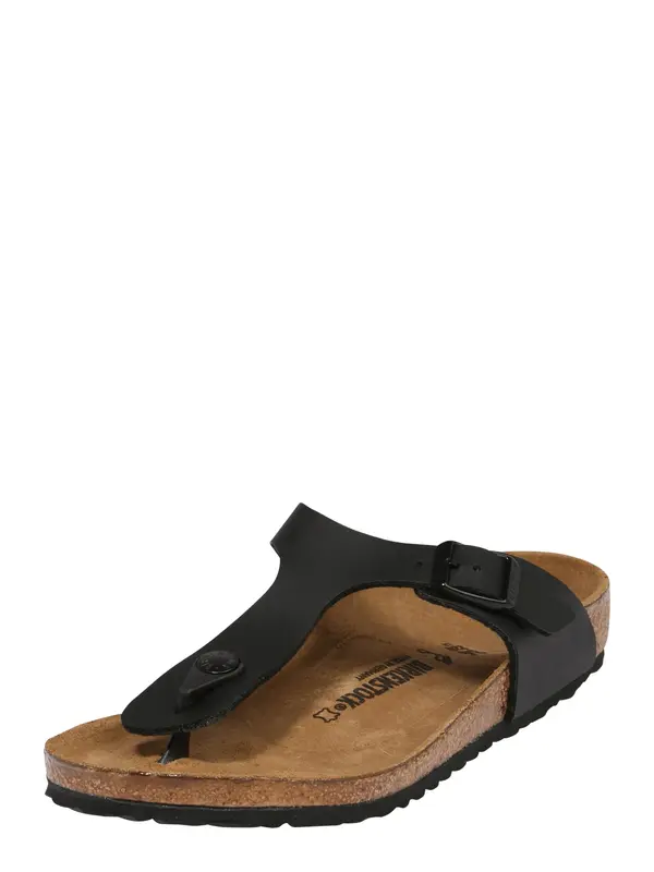 BIRKENSTOCK BIRKENSTOCK Odprti čevlji 'Gizeh'  črna
