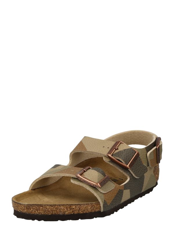 BIRKENSTOCK BIRKENSTOCK Odprti čevlji  kaki / oliva / jelka