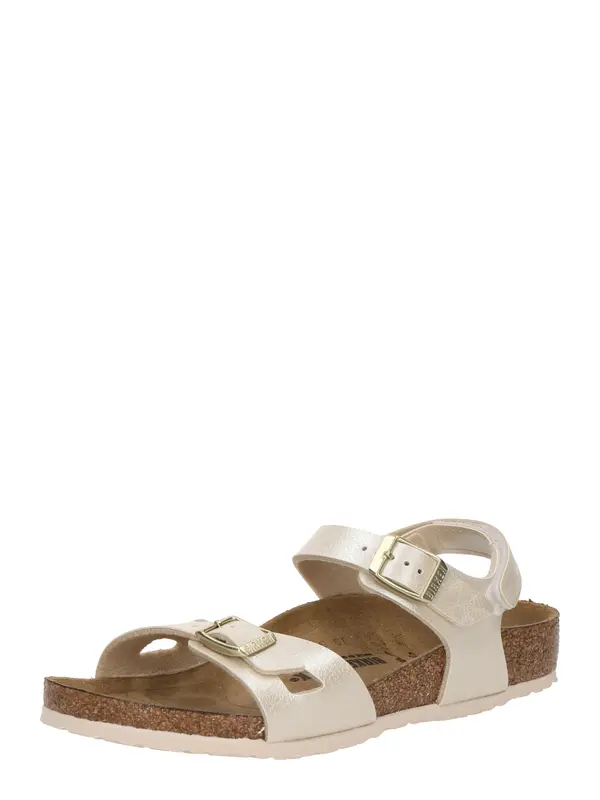 BIRKENSTOCK BIRKENSTOCK Odprti čevlji 'Rio'  biserno bela