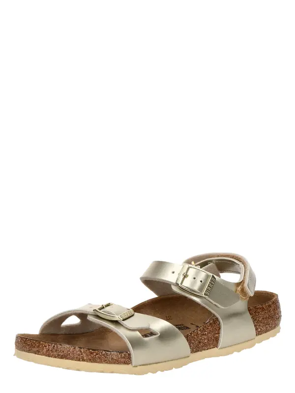 BIRKENSTOCK BIRKENSTOCK Odprti čevlji 'Rio'  zlata