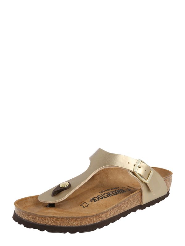 BIRKENSTOCK BIRKENSTOCK Sandali 'Gizeh'  zlata