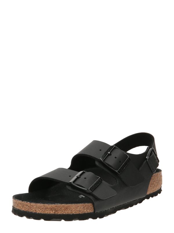 BIRKENSTOCK BIRKENSTOCK Sandali 'Milano'  črna