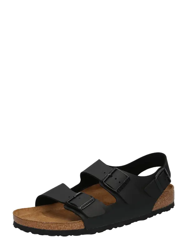 BIRKENSTOCK BIRKENSTOCK Sandali 'Milano'  črna