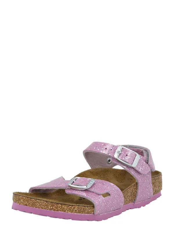 BIRKENSTOCK BIRKENSTOCK Sandali 'Rio'  sivka / srebrna
