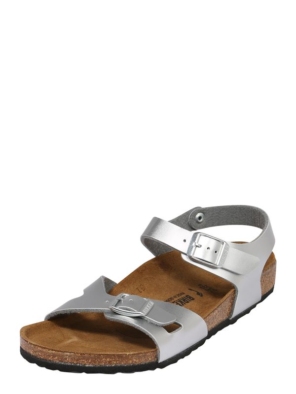 BIRKENSTOCK BIRKENSTOCK Sandali 'Rio'  srebrna