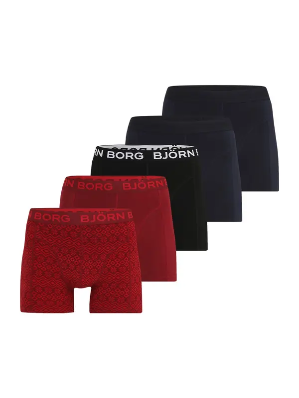 BJÖRN BORG BJÖRN BORG Boksarice  mornarska / rdeča / temno rdeča / črna