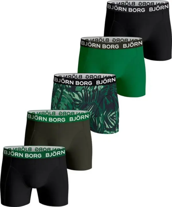BJÖRN BORG BJÖRN BORG Boksarice  rjava / jelka / travnato zelena / črna