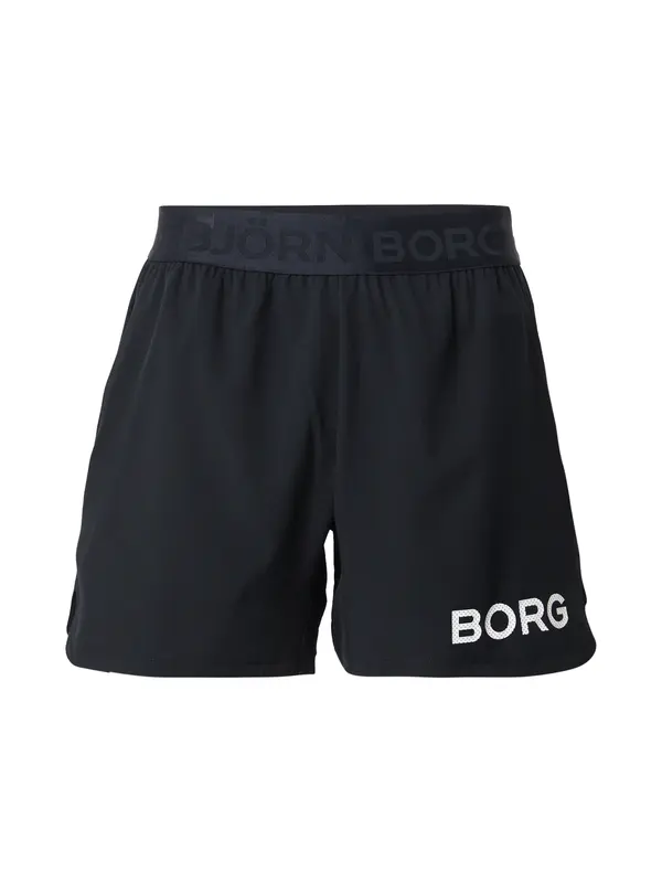 BJÖRN BORG BJÖRN BORG Športne hlače  črna / bela