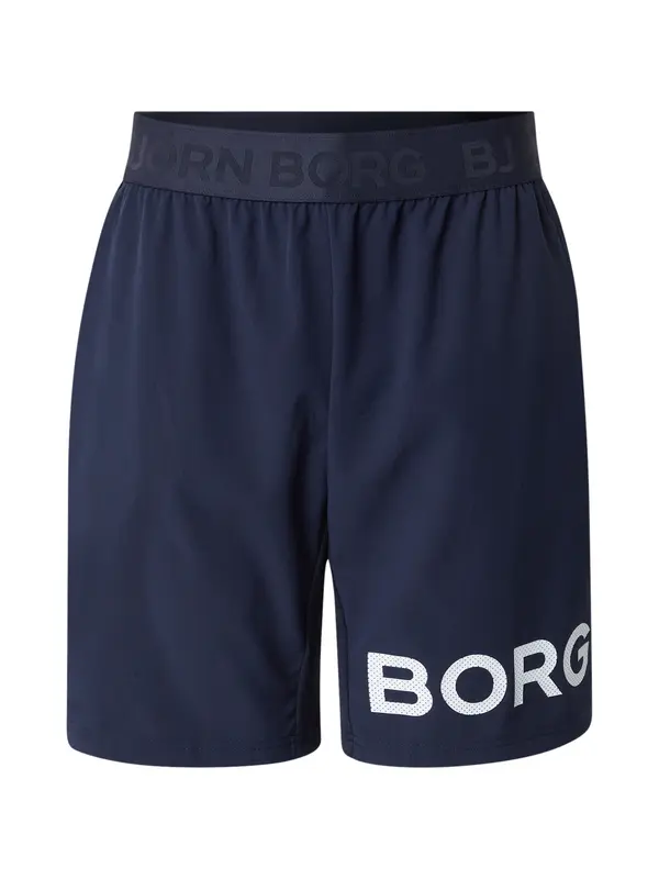 BJÖRN BORG BJÖRN BORG Športne hlače  temno modra / bela