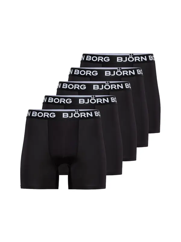 BJÖRN BORG BJÖRN BORG Športne spodnjice  črna / bela