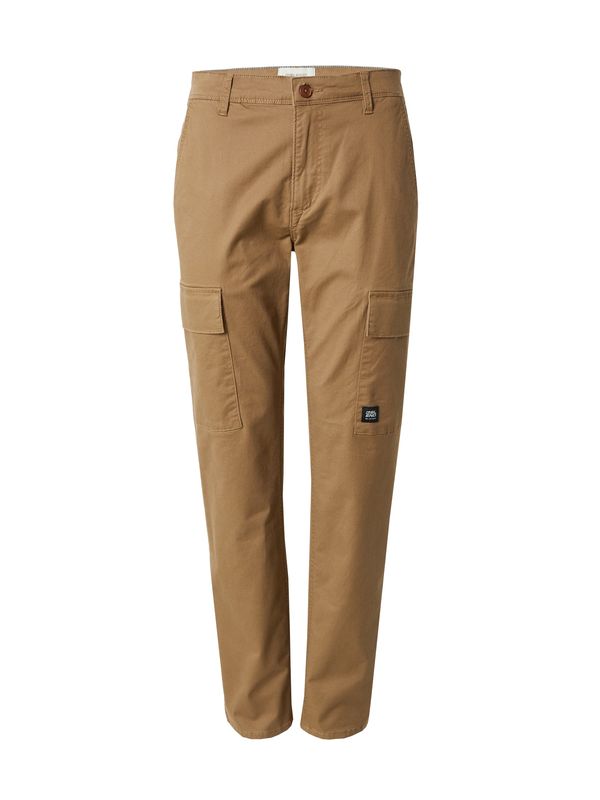 BLEND BLEND Kargo hlače  svetlo rjava