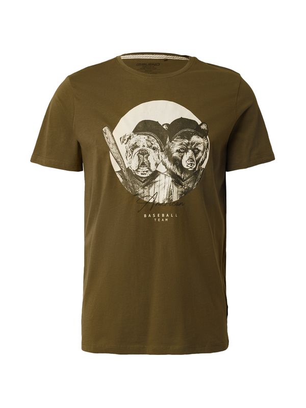 BLEND BLEND Majica 'JACKIE'  bež / oliva