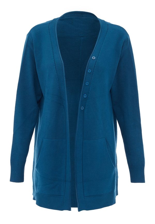 BLONDA BLONDA Pletena jopa  modra