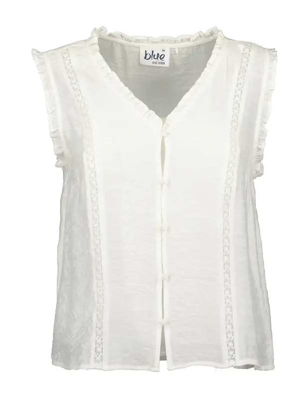 BLUE SEVEN BLUE SEVEN Bluza  bela