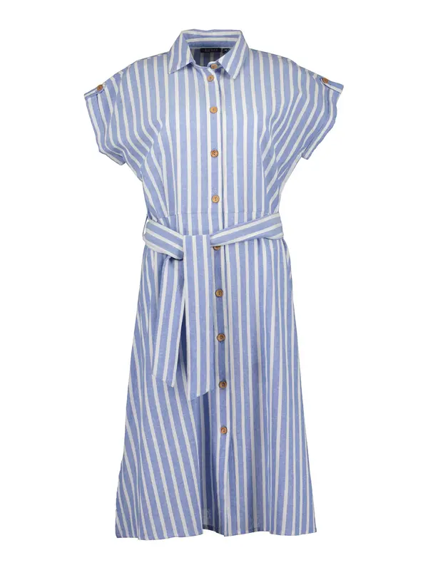 BLUE SEVEN BLUE SEVEN Dolga srajca  modra / bela