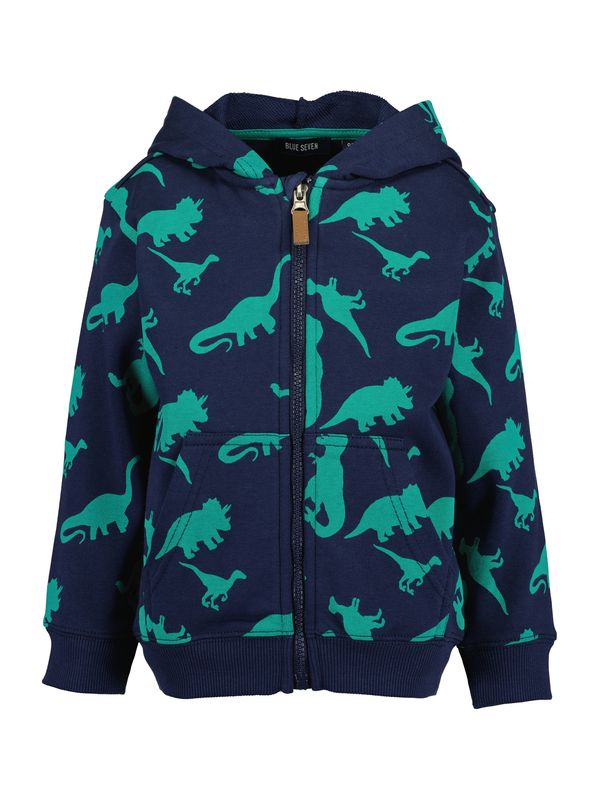 BLUE SEVEN BLUE SEVEN Jopa na zadrgo  mornarska / turkizna