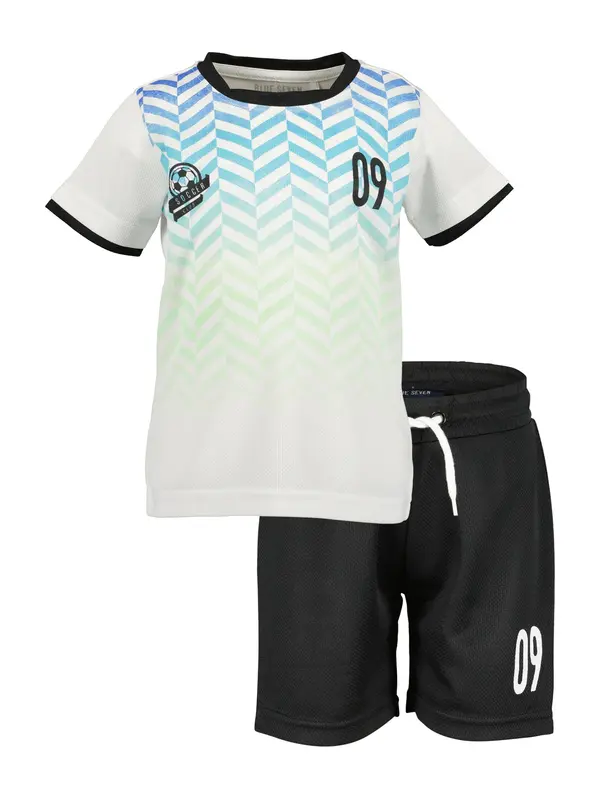 BLUE SEVEN BLUE SEVEN Komplet  modra / svetlo zelena / črna / bela