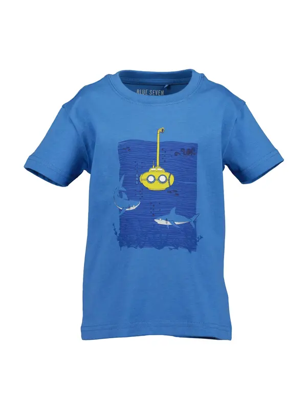 BLUE SEVEN BLUE SEVEN Majica  modra / mornarska / rumena / bela