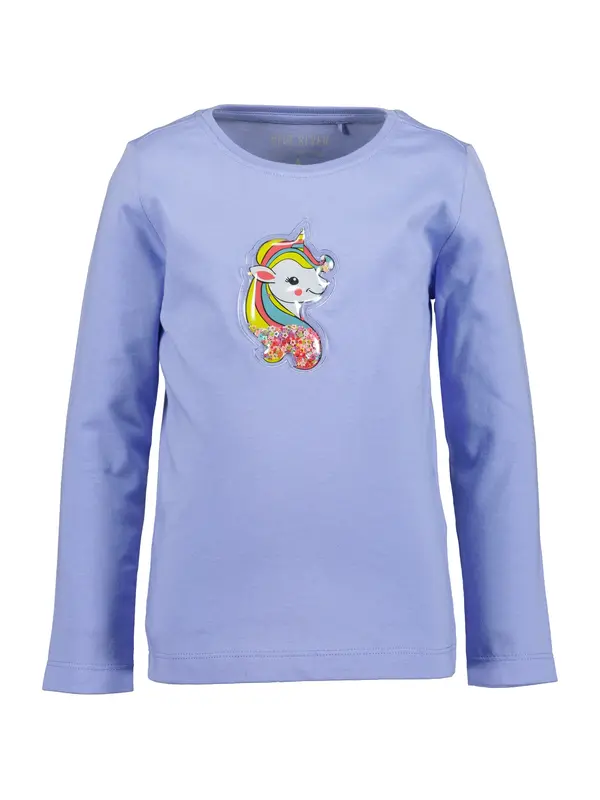 BLUE SEVEN BLUE SEVEN Majica  rumena / svetlo lila / melona / bela