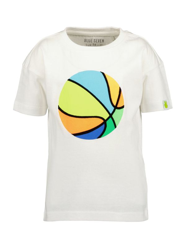BLUE SEVEN BLUE SEVEN Majica  svetlo modra / rumena / oranžna / bela