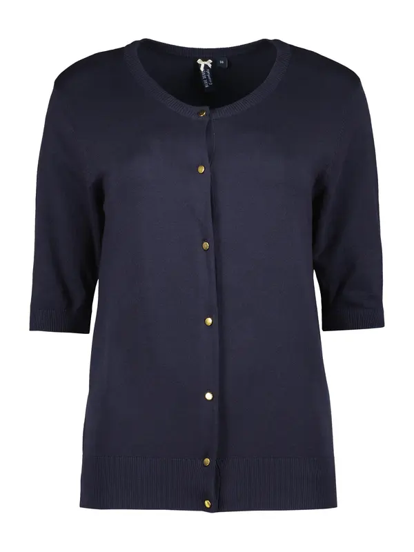 BLUE SEVEN BLUE SEVEN Pletena jopa  temno modra