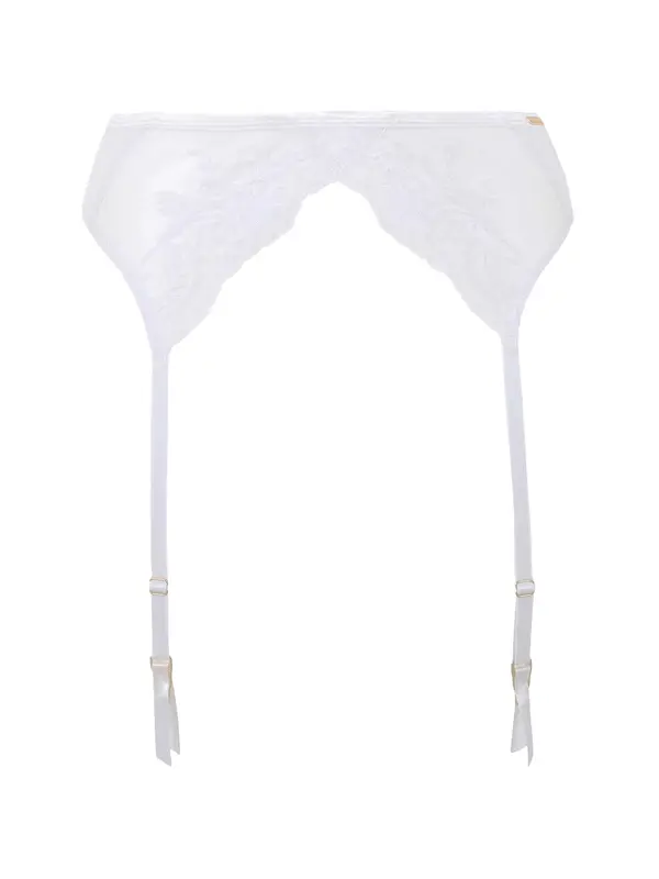 Bluebella Bluebella Pasek za nogavice 'Lingerie'  bela