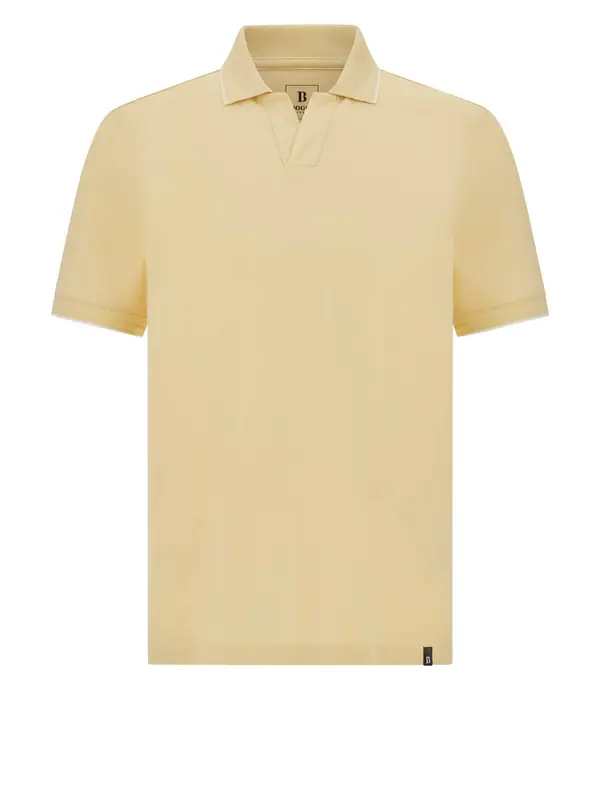 Boggi Milano Boggi Milano Majica 'B Tech'  pastelno rumena / bela