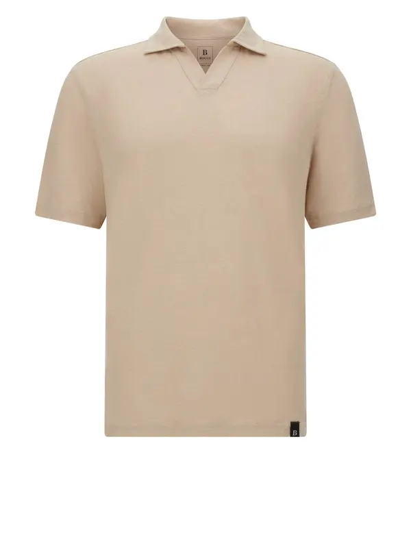 Boggi Milano Boggi Milano Majica  mokka / črna