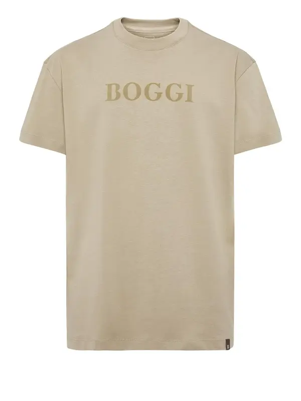 Boggi Milano Boggi Milano Majica  temno siva / greige