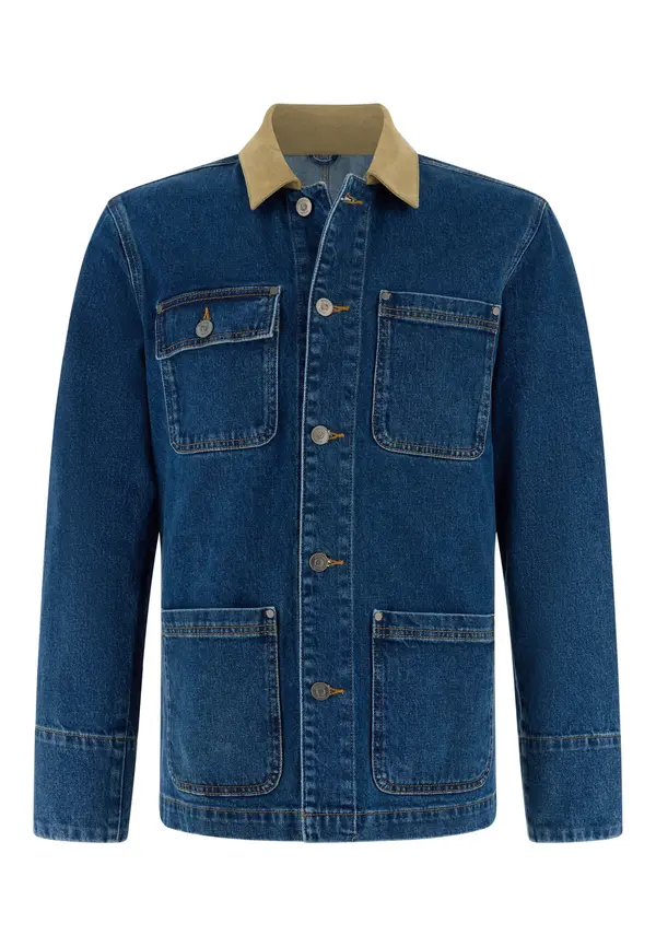 Boggi Milano Boggi Milano Prehodna jakna  moder denim