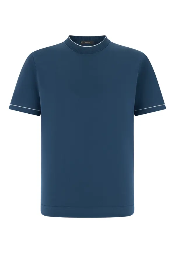 Boggi Milano Boggi Milano Pulover  temno modra