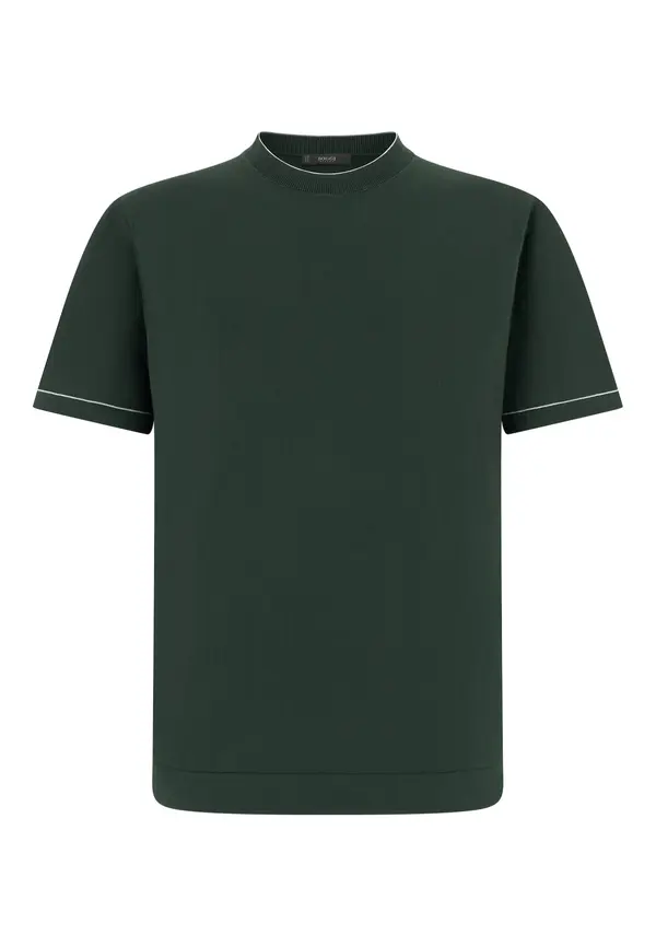 Boggi Milano Boggi Milano Pulover  temno zelena / bela